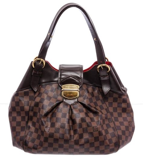 louis vuitton damier ebene gold buckle|Damier Ebene leather handbags.